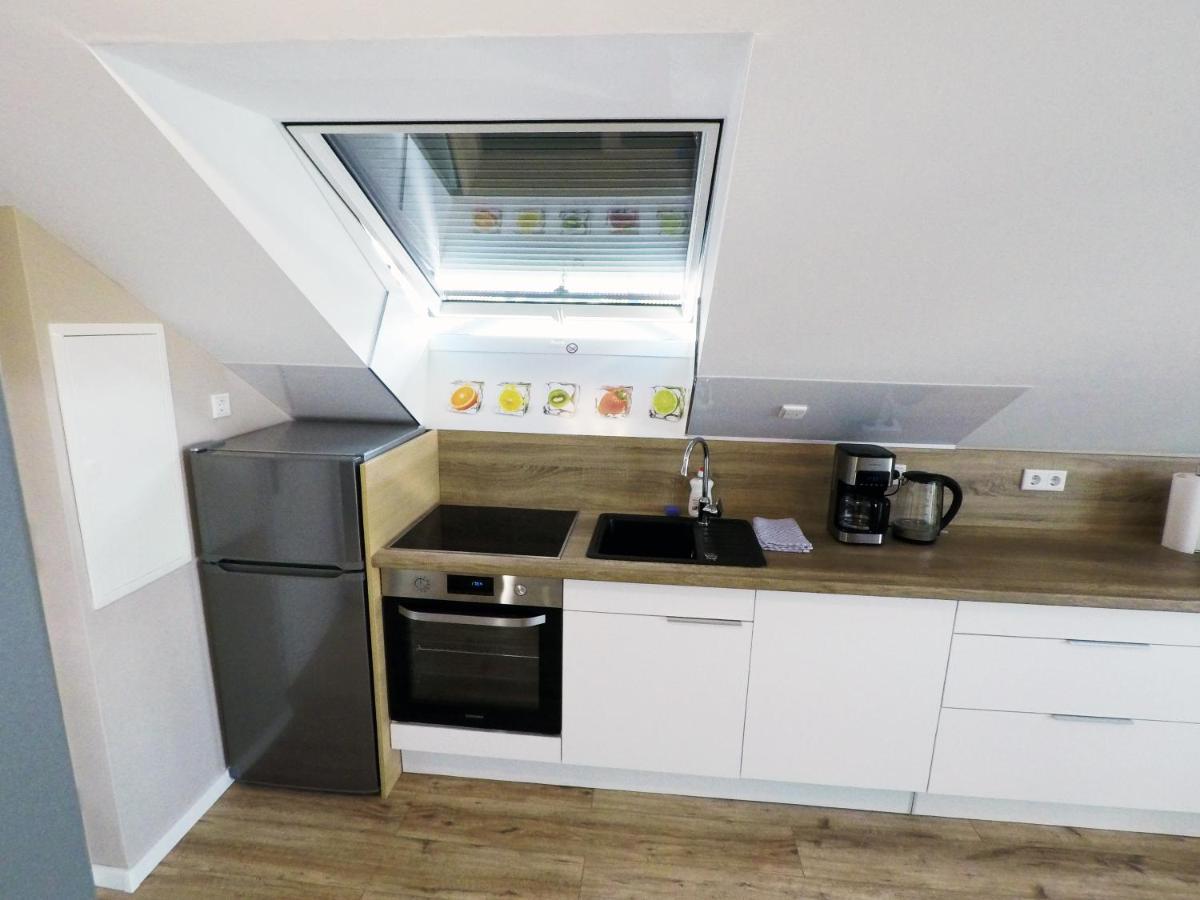 -Neubau- 30Qm Dach-Apartment Фульда Экстерьер фото
