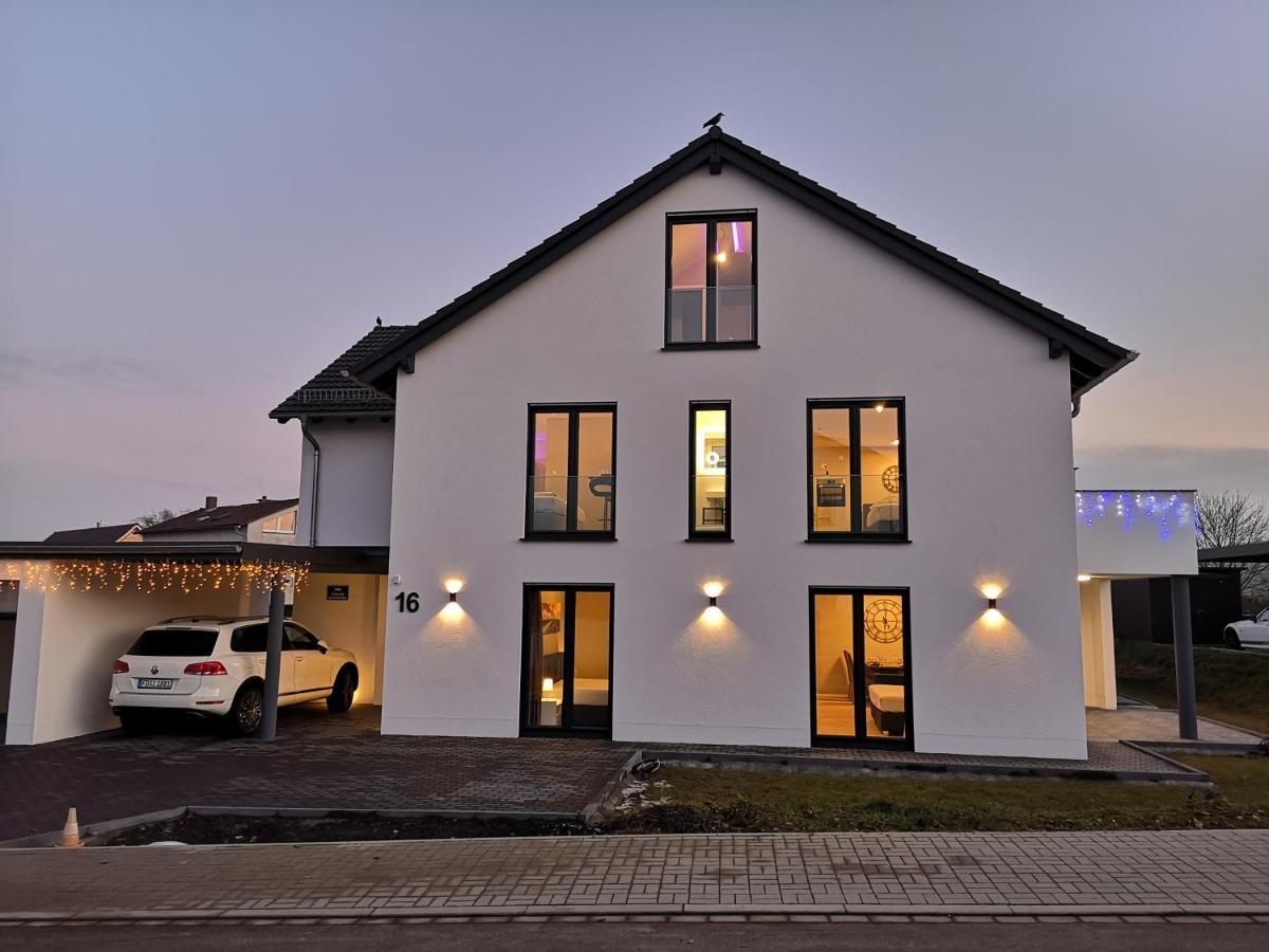 -Neubau- 30Qm Dach-Apartment Фульда Экстерьер фото