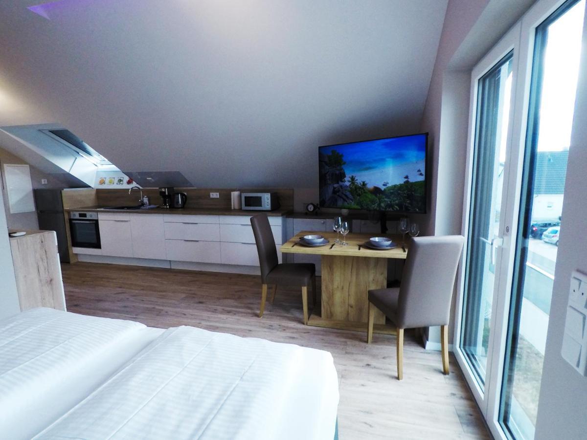 -Neubau- 30Qm Dach-Apartment Фульда Экстерьер фото